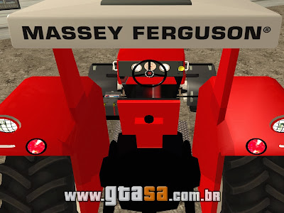 Trator Massey Ferguson 290 - 1980 para GTA San Andreas